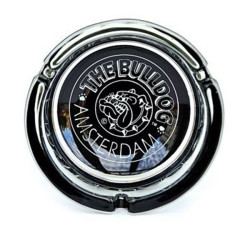 THE BULLDOG CENDRIER EN VERRE