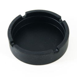 Cendrier silicone Ø 83 mm noir