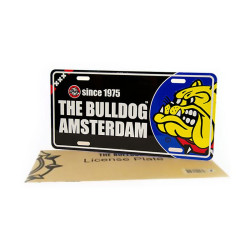 THE BULLDOG PLAQUE LICENCE...