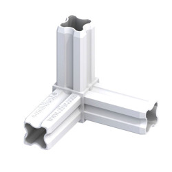 CONNECTEUR ANGLE 90°C BLANC...