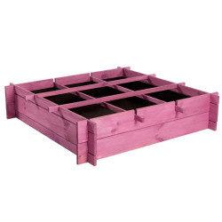 Potager Bois Samos lilas en...