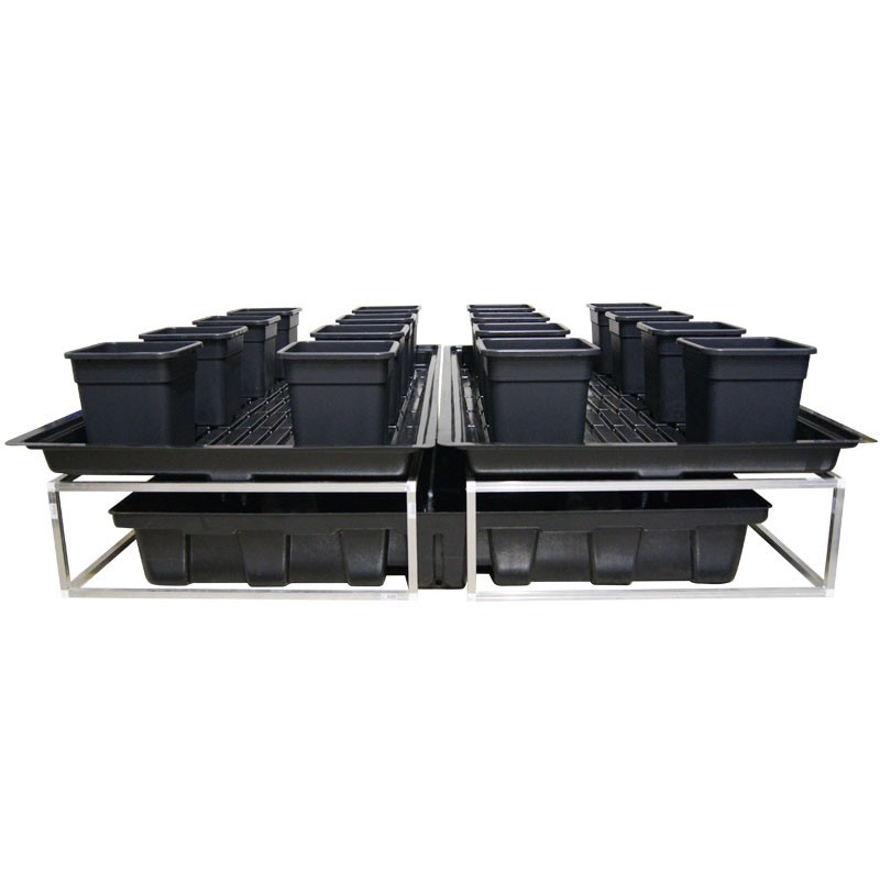 FLOWTABLE PRO CARRE 6M2 + 16POTS 25L