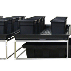 FLOWTABLE PRO RECTANGLE 15M2 + 32 POTS 25l