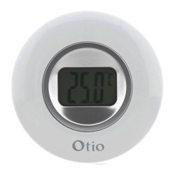 Thermomètre électronique 77mm LCD Blanc - Otio