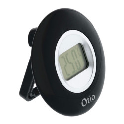 Thermomètre électronique 77mm LCD Noir - Otio