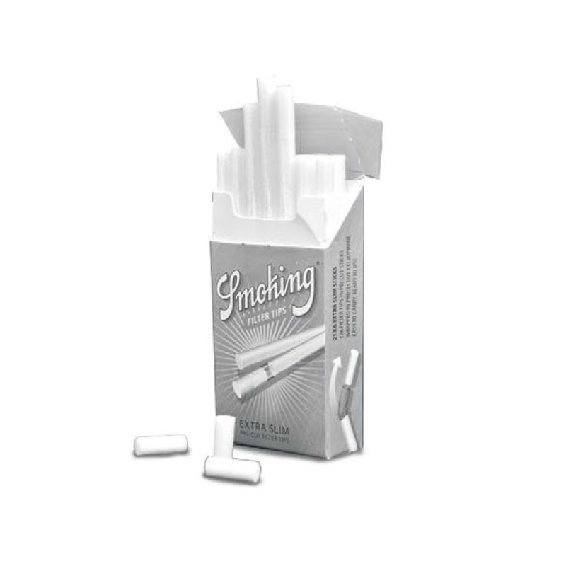 SMOKING BTE FILTRES EN STICK ACETATE EXTRA SLIM 5.5MM (120F/SACHET)