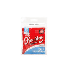 SMOKING SACHET DE FILTRES ACETATE SLIM BLUE 6MM (120F/SACHET)