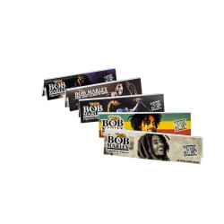 SMOKING CARNET FEUILLES KING BOB MARLEY KING SIZE (33F/CARNET)