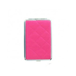 ETUI A 12 CIGARETTES 85MM SIMILI CUIR FUSCHIA