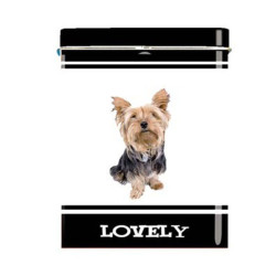 BOITE CIGARETTES - CHIOT YORKSHIRE