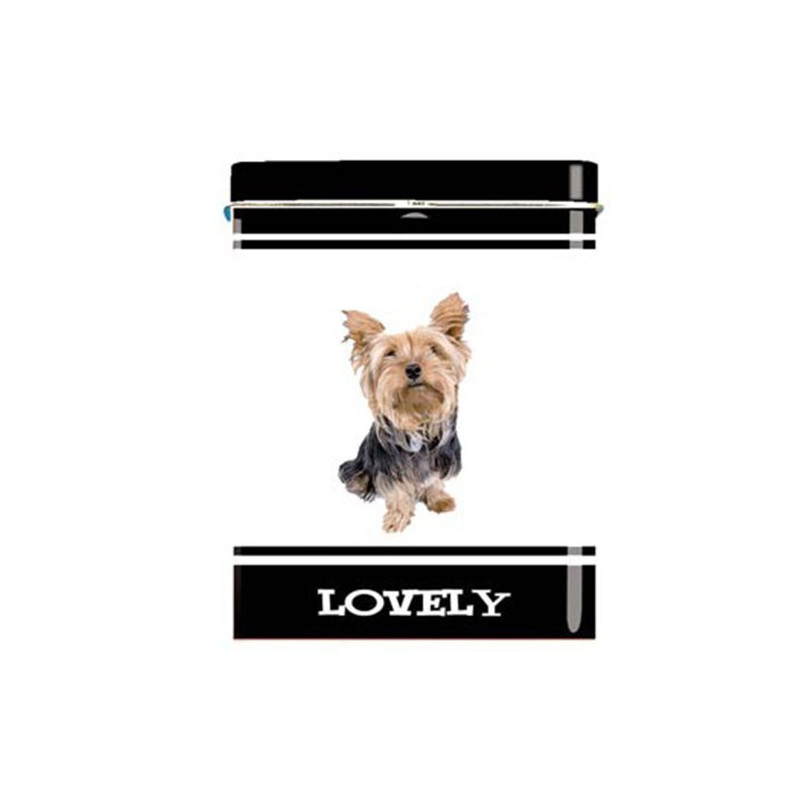 BOITE CIGARETTES - CHIOT YORKSHIRE BOITE CIGARETTES - CHIOT YORKSHIRE
