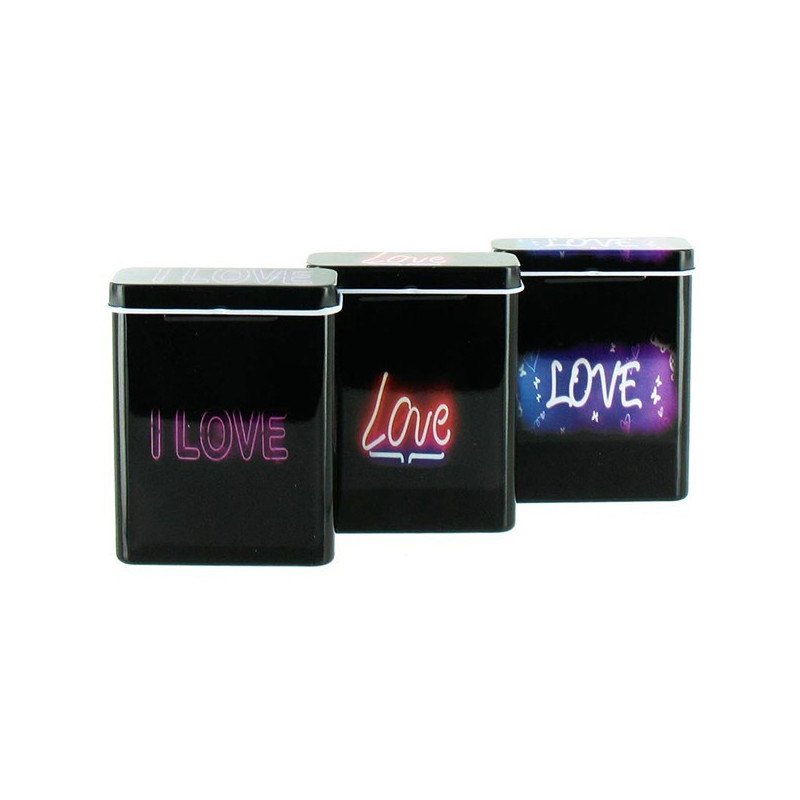 BOITE CIGARETTES - NEON "LOVE" REFLET ROUGE BOITE CIGARETTES - NEON "LOVE" REFLET ROUGE