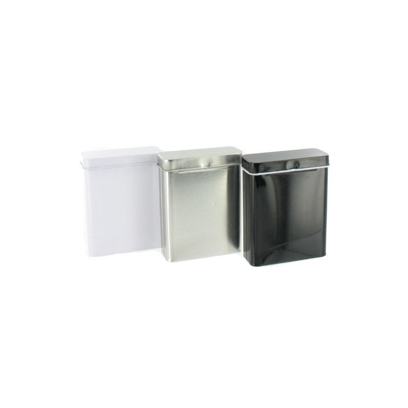 BOITE CIGARETTES - ALU BRILLANT NOIR BOITE CIGARETTES - ALU BRILLANT NOIR