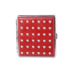 CHAMP - ETUI A 20 CIGARETTES "RIVET" DL-8 - ROUGE