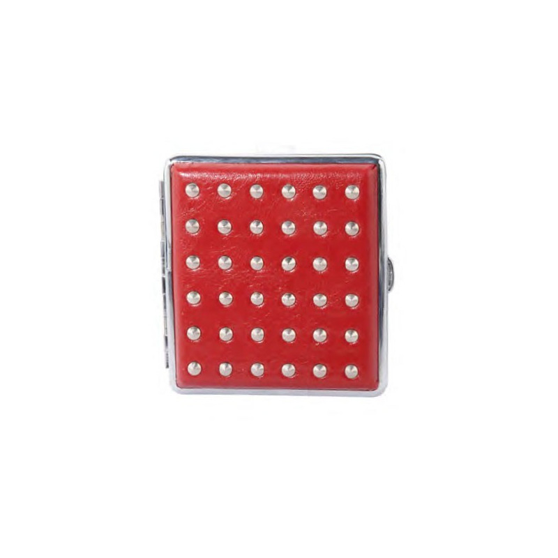 CHAMP - ETUI A 20 CIGARETTES "RIVET" DL-8 - ROUGE