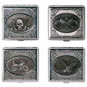 CHAMP - ETUI A 20 CIGARETTES METAL "TETE DE MORT" DL-8