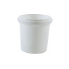 SEAU DE CONSERVATION BLANC 1200ML DIAM.130 ANSE PLASTIQUE