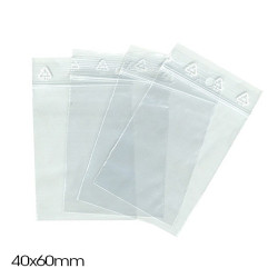 LE SACHET ZIP 50µ 40X60MM