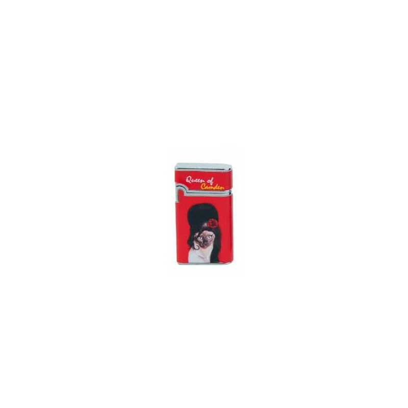 PETS ROCK - BRIQUET VERA PIEZO DL-12 - QUEEN OF CAMDEN - ROUGE PETS ROCK - BRIQUET VERA PIEZO DL-12 - QUEEN OF CAMDEN - ROUGE