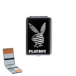 PLAYBOY - ETUI A  CIGARETTE MOTIF PEAU ZEBRE