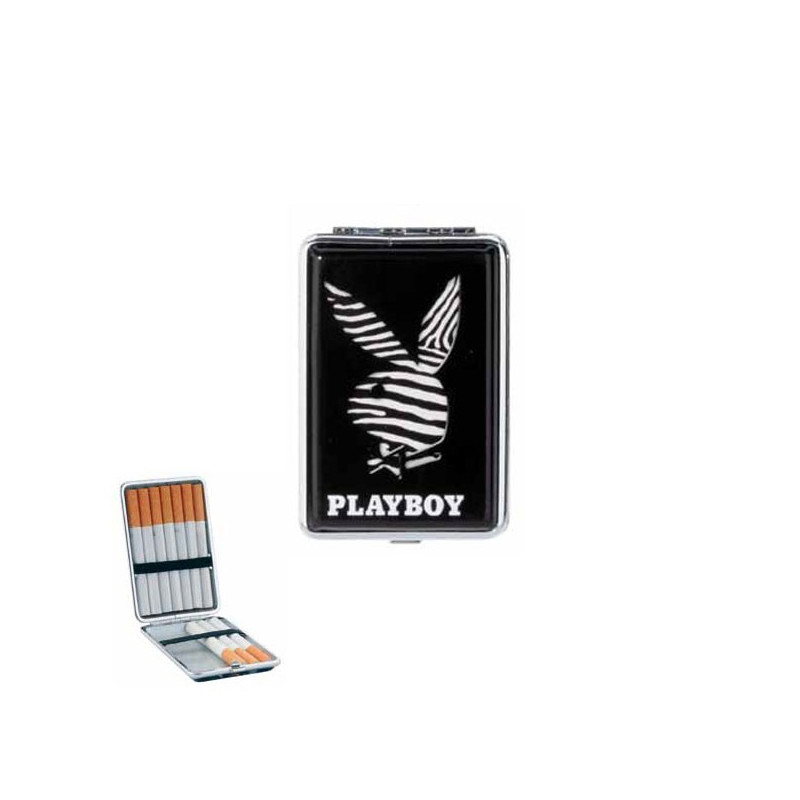 PLAYBOY - ETUI A  CIGARETTE MOTIF PEAU ZEBRE