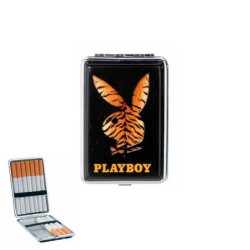 PLAYBOY - ETUI A  CIGARETTE MOTIF PEAU TIGRE