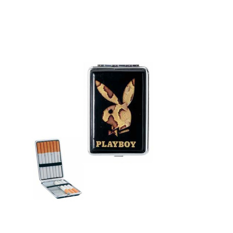 PLAYBOY - ETUI A  CIGARETTE MOTIF PEAU SERPENT