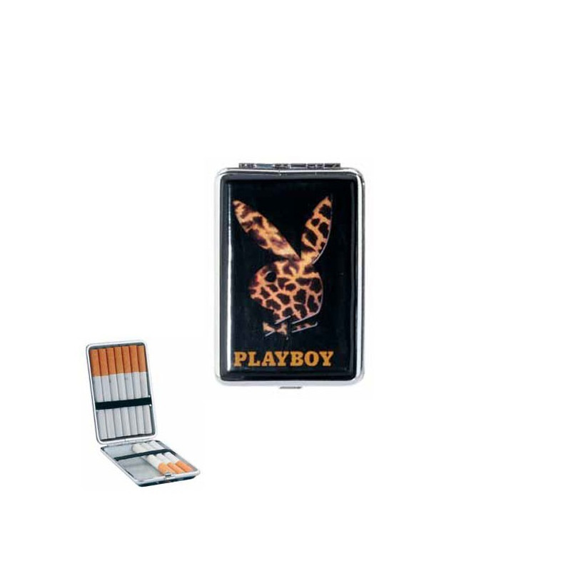PLAYBOY - ETUI A CIGARETTE MOTIF PEAU LEOPARD PLAYBOY - ETUI A CIGARETTE MOTIF PEAU LEOPARD