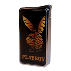 PLAYBOY - BRIQUET FLAMELESS PEAU TIGRE