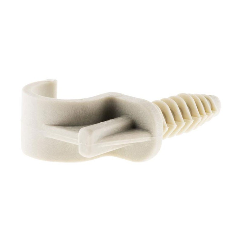 121307 10 ATTACHE CLIPS CHEVILLE TUBE D25MM GRIS 121307 10 ATTACHE CLIPS CHEVILLE TUBE D25MM GRIS