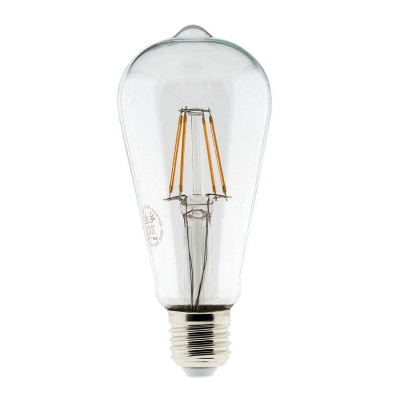 455051 AMPOULE LED FILAMENT ST64 4W E27 2700K 345LM