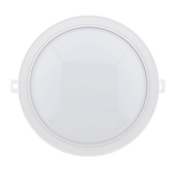 455182 HUBLOT ROND  LED  5.5W  450LM  IP44  BLANC