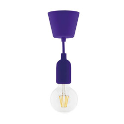 631005 KIT DE SUSPENSION DECO VIOLET+ GLOBE FILAMENT LED