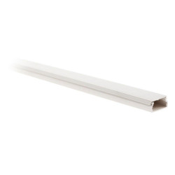 101030 MOULURE 30X10 BLANC RAL 9010 BARRE DE 2M