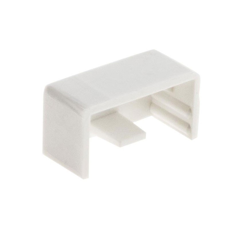 101025 4 EMBOUTS / MOULURE 20X10 BLANC