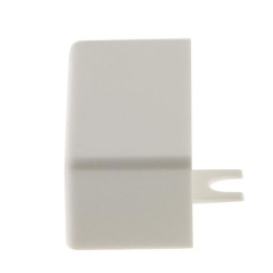 101035 4 EMBOUTS / MOULURE 30X10 BLANC