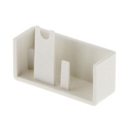 101035 4 EMBOUTS / MOULURE 30X10 BLANC