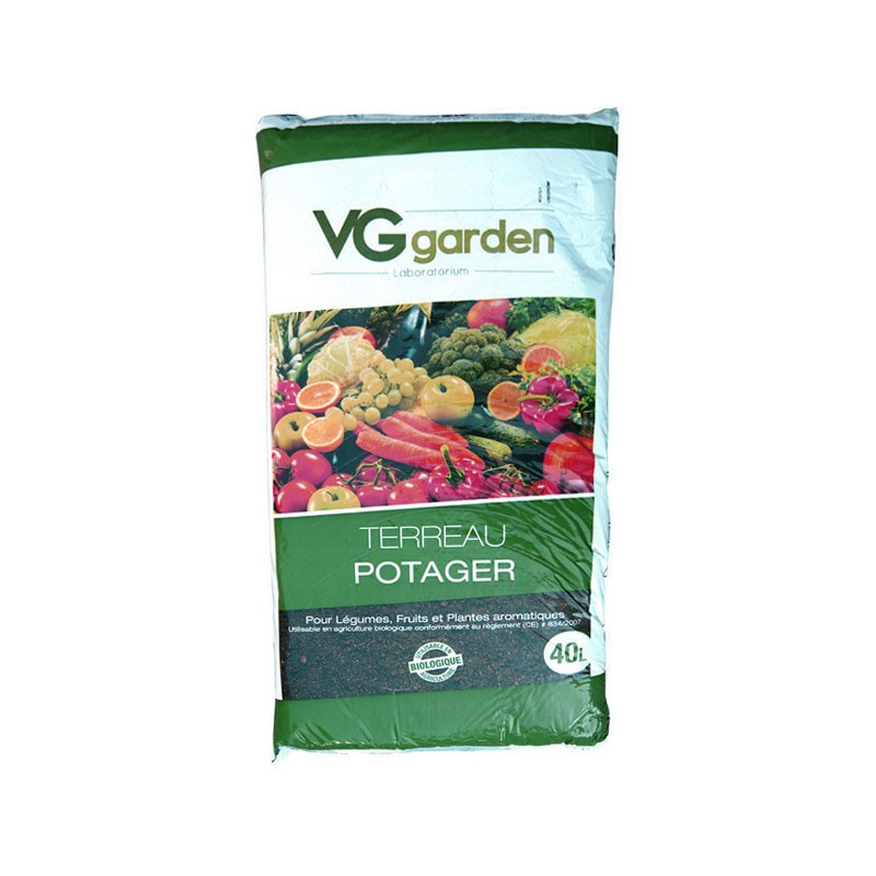 VG GARDEN - TERREAU POTAGER - 40L