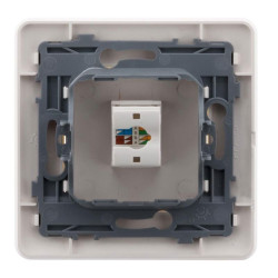 135712 PRISE TEL RJ45 ARTEZO BLANC