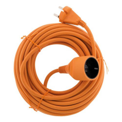 PROLONGATEUR de jardin HO5VVF 2 x 1.5 ORANGE 20 M