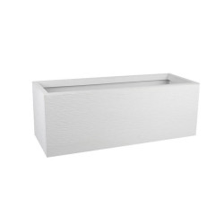 JARDINIERE GRAPHIT UP BLANC CERUSE 57L 79,5X29,5X29,5CM