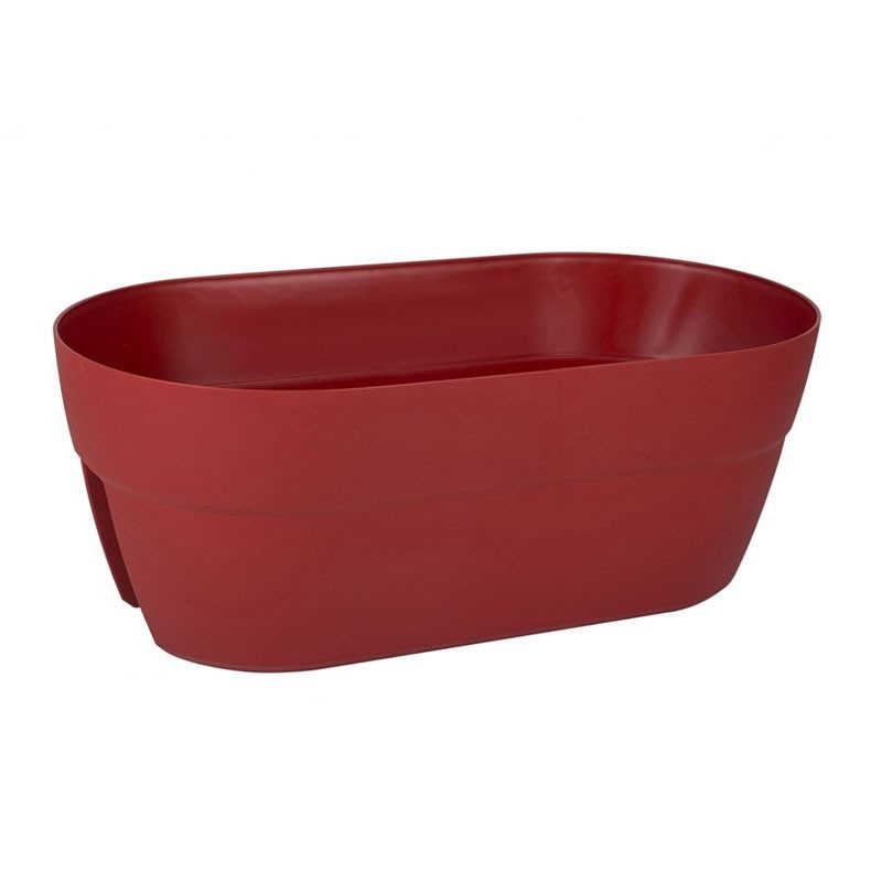 13555 R.RU JARDINIERE CAVALIERE CANCUN 55CM RUBIS 55X29X20.6CM