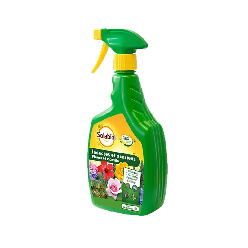 SOLABIOL INSECTES ET ACARIENS PULVÉRISATEUR 1L