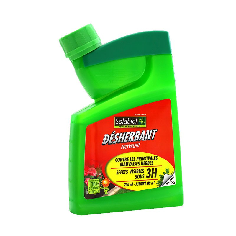 Desherbant ultra concentre 400ml pour cour, allée, terrasse