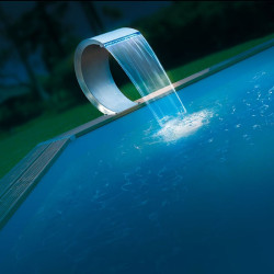 Ubbink - Mamba LED fontaine cascade bleu piscine [LIVRAISON 2 SEMAINES]