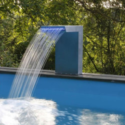 Ubbink - Fontaine Straight LED cascade blanc piscine [LIVRAISON 2 SEMAINES]