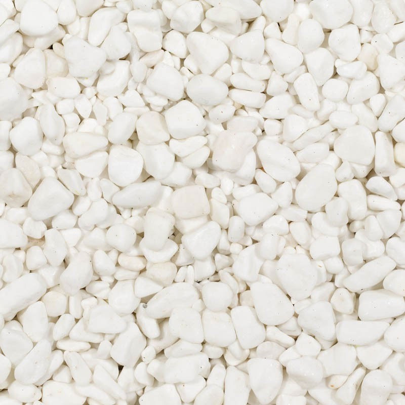 GRAVIER POLAR WHITE 25-40 MM -DOLOMITE BLANC 20KGS