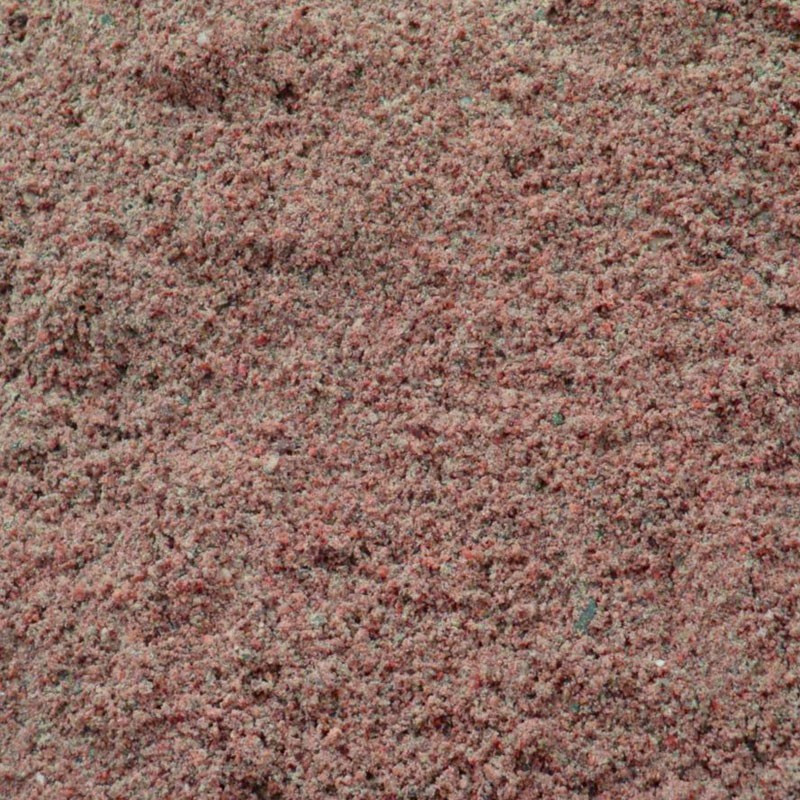 SABLE DE CONCASSAGE ROUGE 0-2 MM -GRANIT ROUGE 20KGS