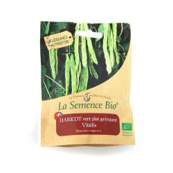 La Semence Bio - Haricot vert plat grimpant vitalis