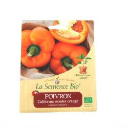 La Semence Bio - Poivron california wonder orange